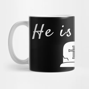 He Is Risen Cool Inspirational Easter Christian Mug